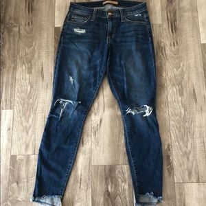 Joe’s Jeans The Blondie Mid Rose Skinny Ankle